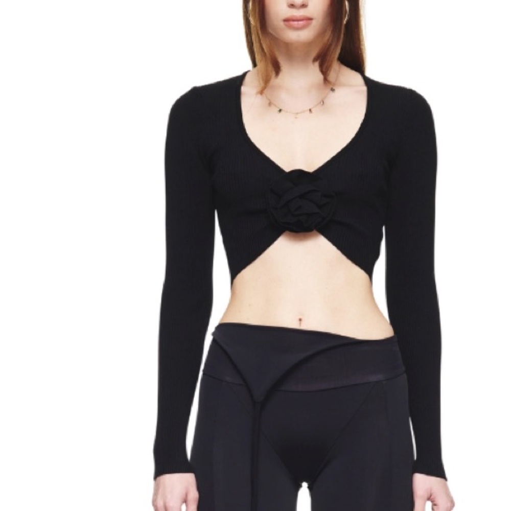 NWT Nia Women's Montmartre Sweater top, Black Size XS